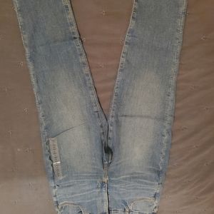 American eagle curvy super high rise cropped jeggings 12 short